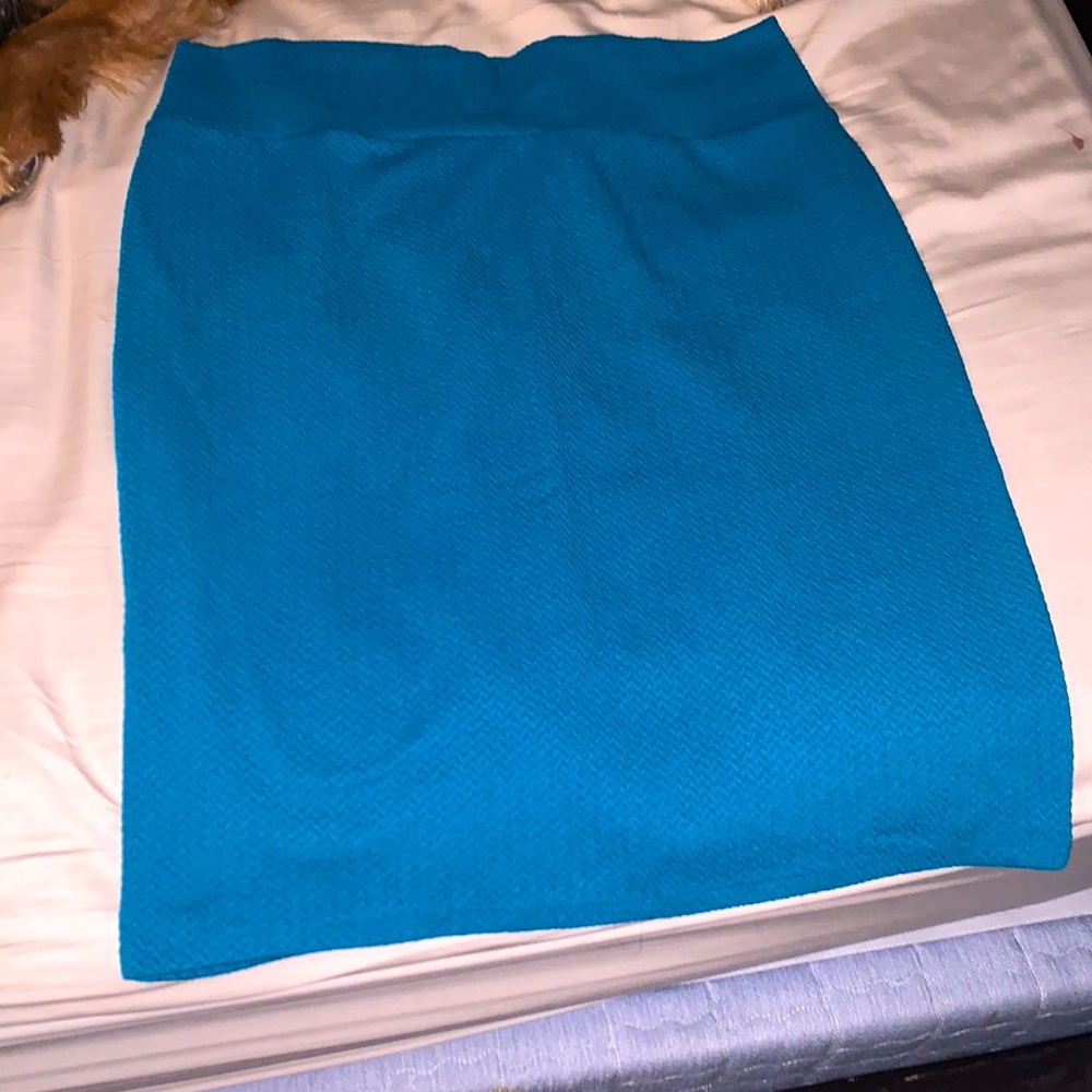 Comfy colorful pencil skirt